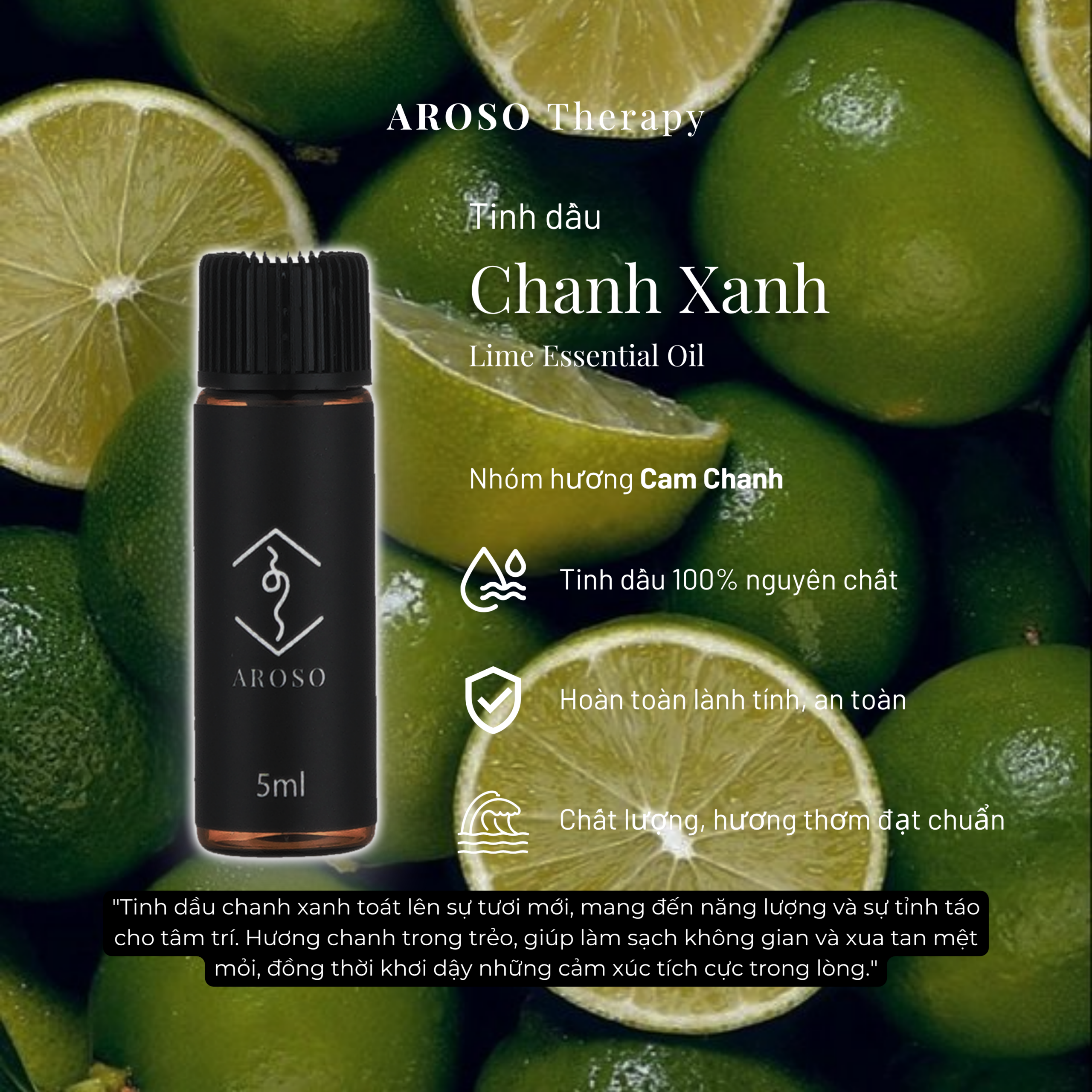 Tinh dầu Chanh Xanh