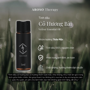 Tinh dầu Cỏ Hương Bài