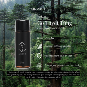 Tinh dầu Gỗ Tuyết Tùng